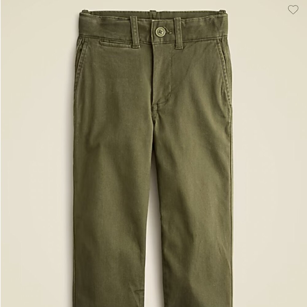 Crewcuts Boys Green Chinos Pants 7